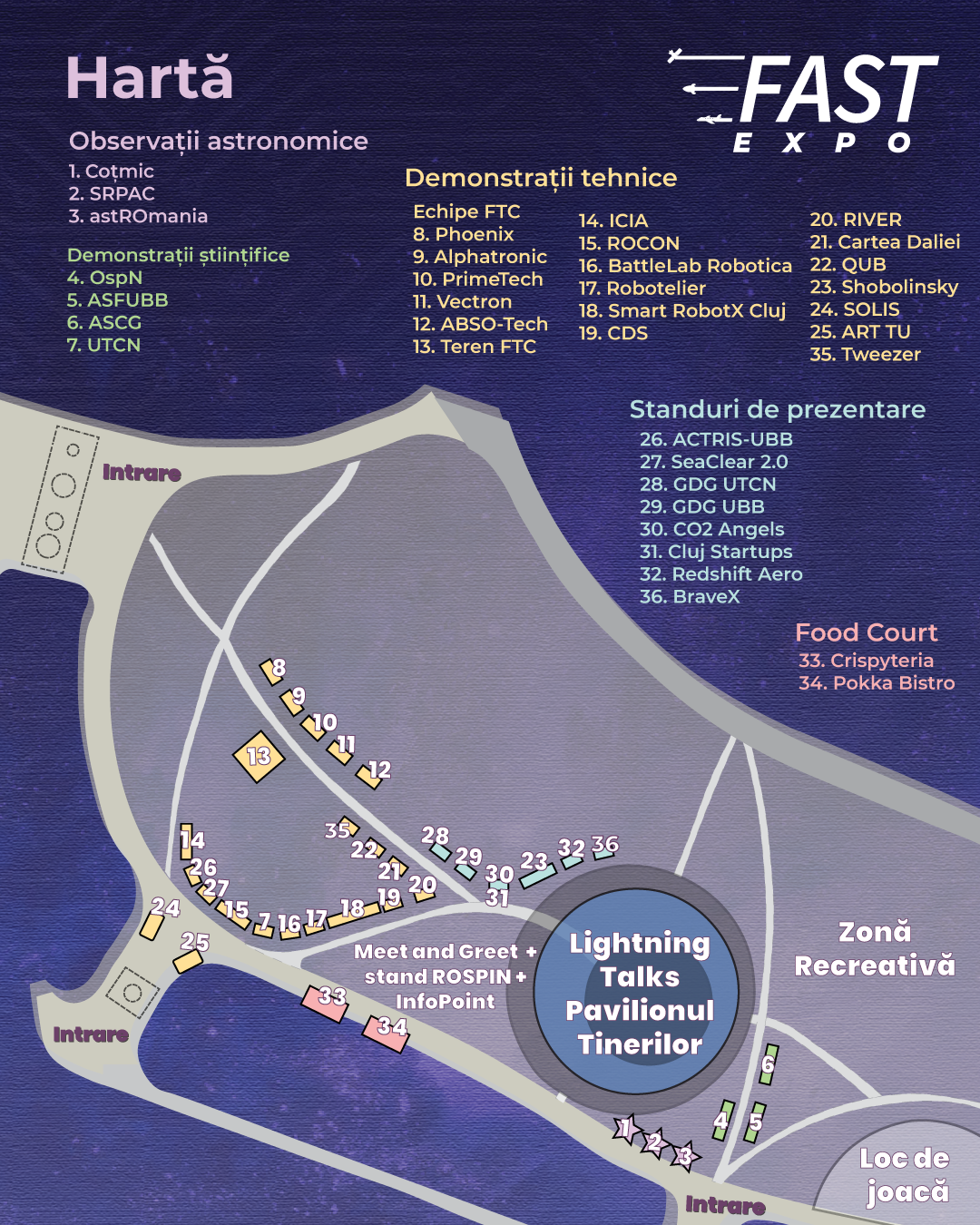 FAST Expo Event Map
