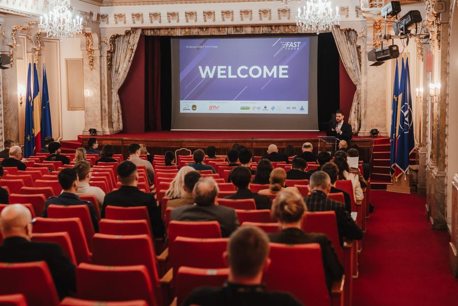 Audience at FAST Forum 2026 in Bucharest
